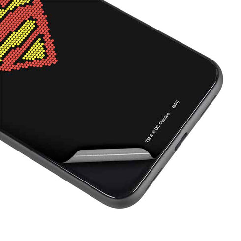 DC Comics Superman Logo Pixels Google Pixel 4 XL Skin